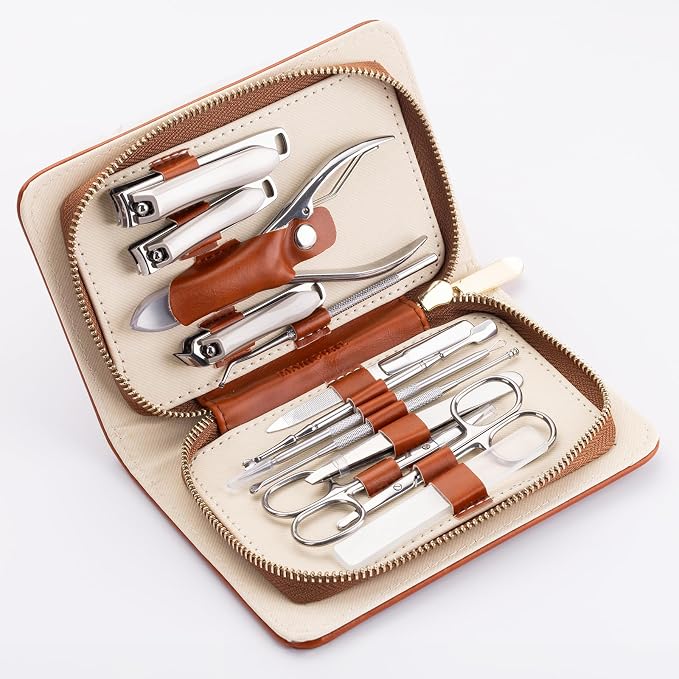FAMILIFE Professional Manicure Set, Manicure Kit, Nail Clippers Set, Stainless - Image 5