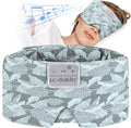LC-dolida Sleep Mask with Bluetooth Headphones, Extra Large Silk Eye Mask by LC-dolida