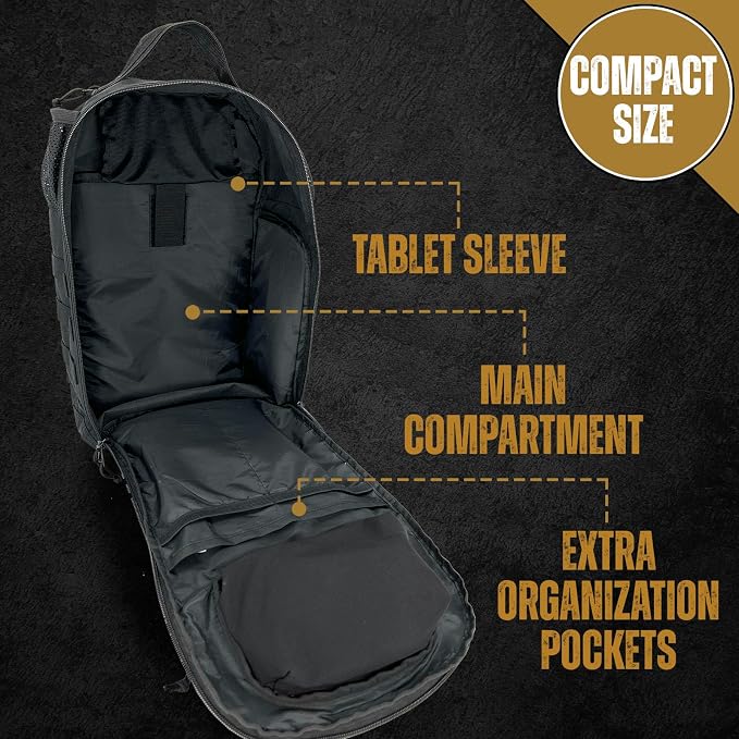 HighSpeedDaddy - Baby Diaper Backpack, Military-Grade, Waterproof, Compact Baby - Image 4