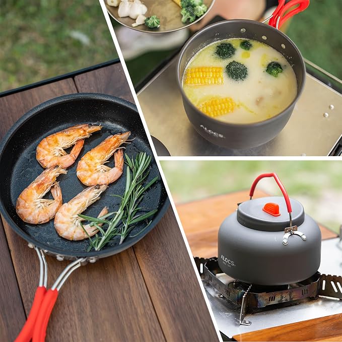 Alocs Camping Cookware Set - Image 7