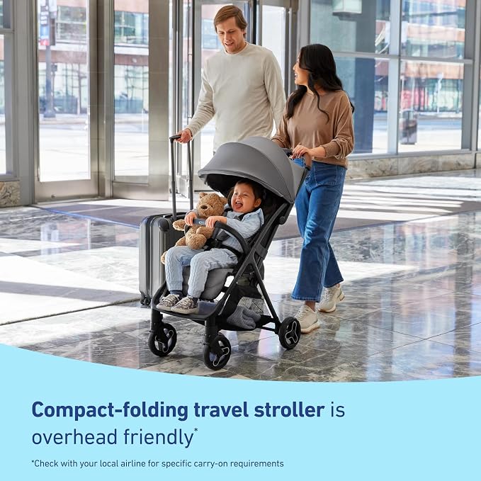 Graco Ready2Jet Compact Stroller – Overhead Friendly Compact Travel Stroller - Image 3