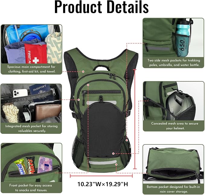 Zavothy 18L Hydration Backpack - Image 5