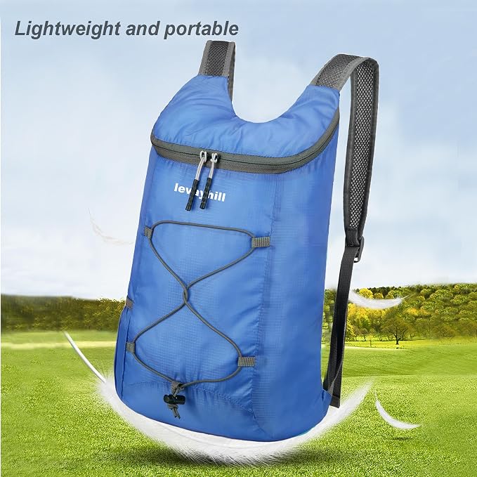 16L Hiking Daypack Lightweight Foldable Travel Backpack Water Repellent Camping - Image 4