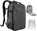K&F Concept Camera Backpack, Hardshell Photography DSLR Camera Bag by KFCONCEPT
