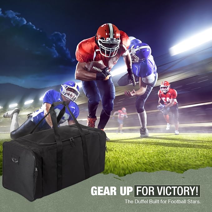 Jetstream Heavy Duty Multi Pocket Durable Sports Gym Equipment Travel Duffel Bag - Image 9