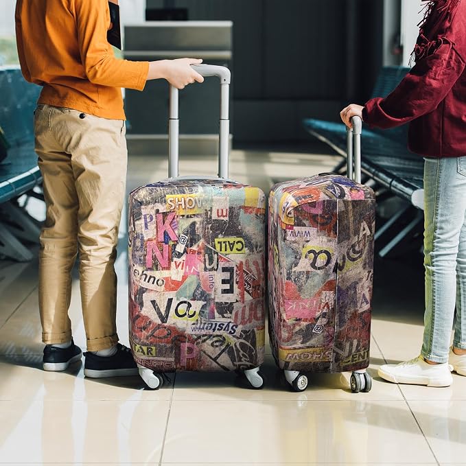 Explore Land Travel Luggage Cover Suitcase Protector Fits 31-32 Inch Case - Image 6