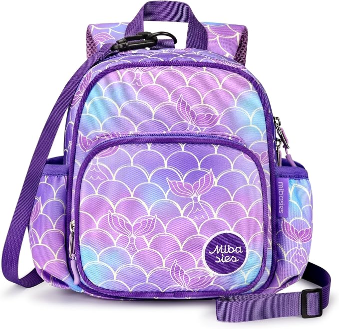 mibasies Backpack Leash for Toddlers 1-3: Baby Backpack for Girls by mibasies