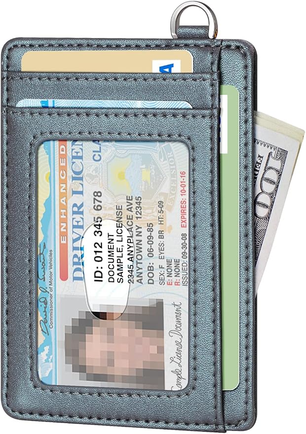 FurArt Slim Minimalist Wallet, Front Pocket Wallets, RFID Blocking, Credit Card - Image 2