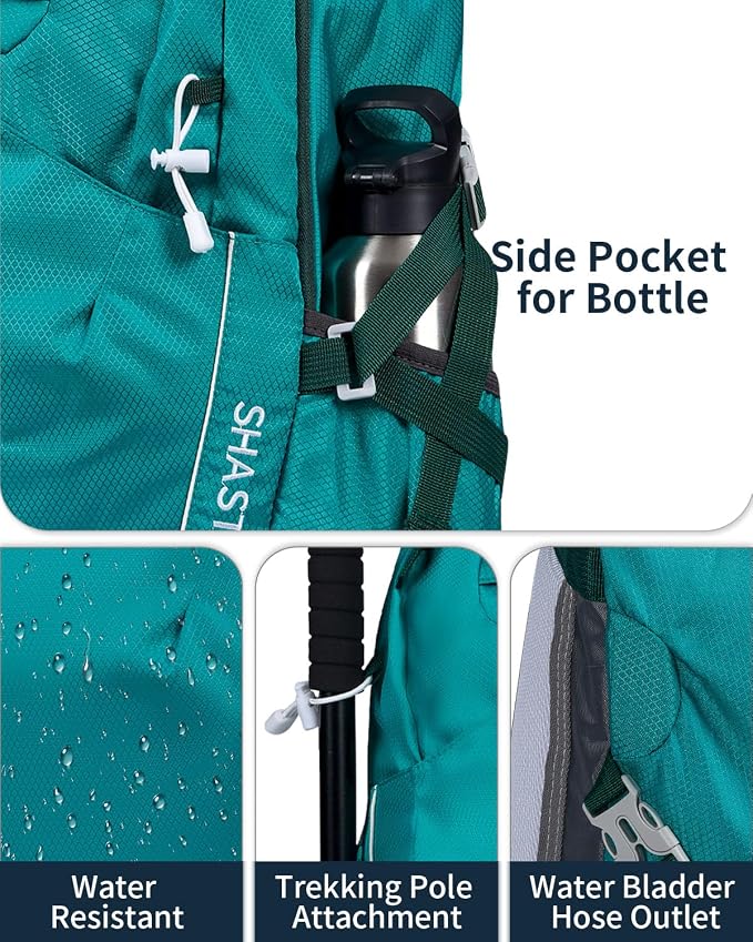 Hiking Backpack 40L Lightweight Waterproof Daypack - Image 3