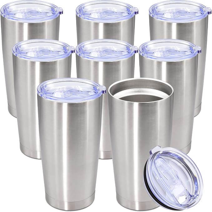 20oz Tumbler Bulk Stainless Steel Tumbler Cup by AUWBON