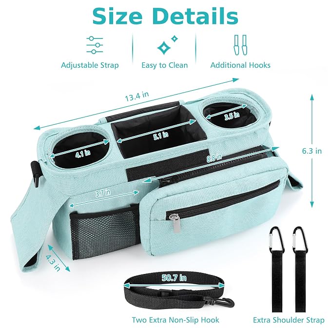 Accmor Universal Stroller Organizer - Image 9