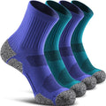 CWVLC Cushioned Compression Sport Quarter Socks by CWVLC