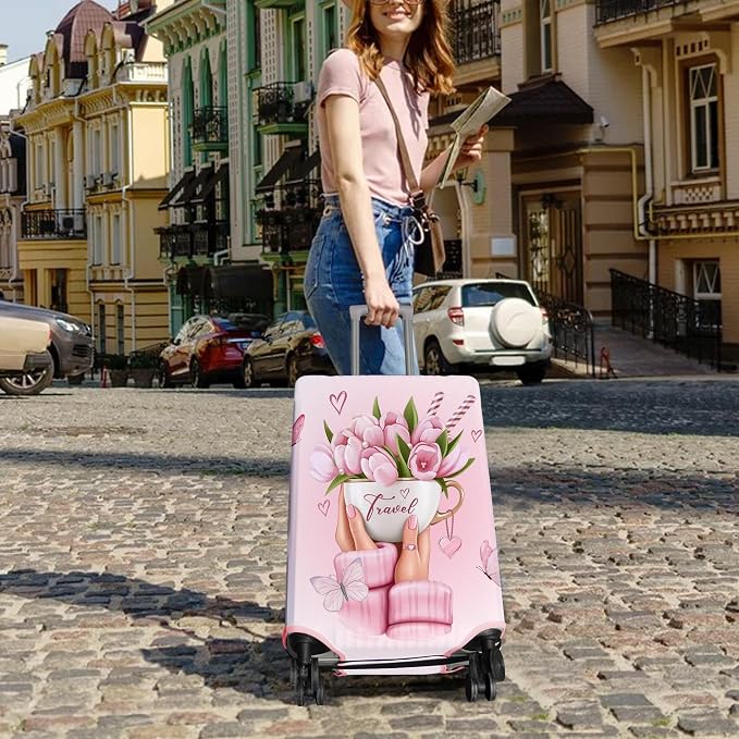Travel Luggage Cover Suitcase Protector Fits 18-32 Inch Wheel Covers - Image 5