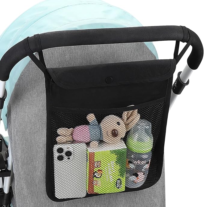 Accmor Universal Stroller Organizer, Mesh Bag Fits by Accmor