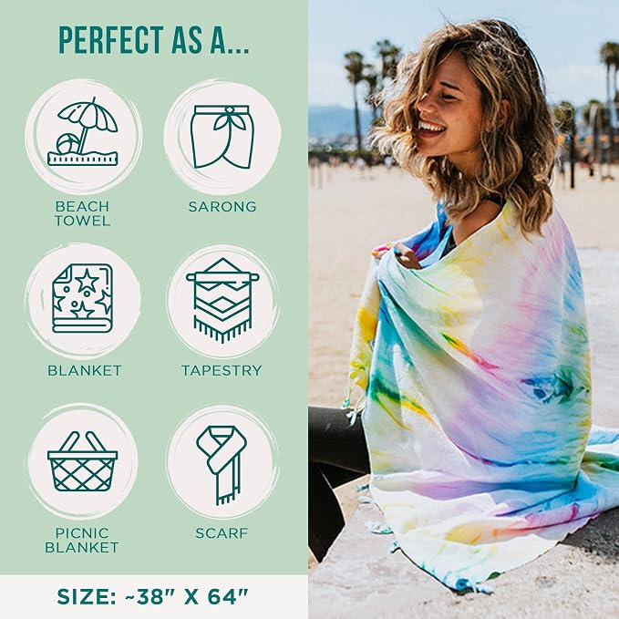 Sand Cloud Turkish Beach Towel - Image 4