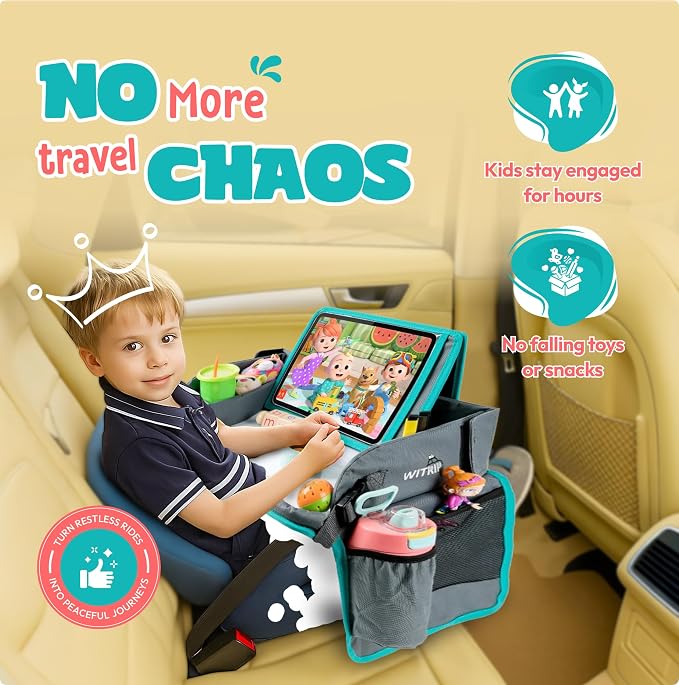 Kids Travel Tray with Dry Erase Board - Image 4