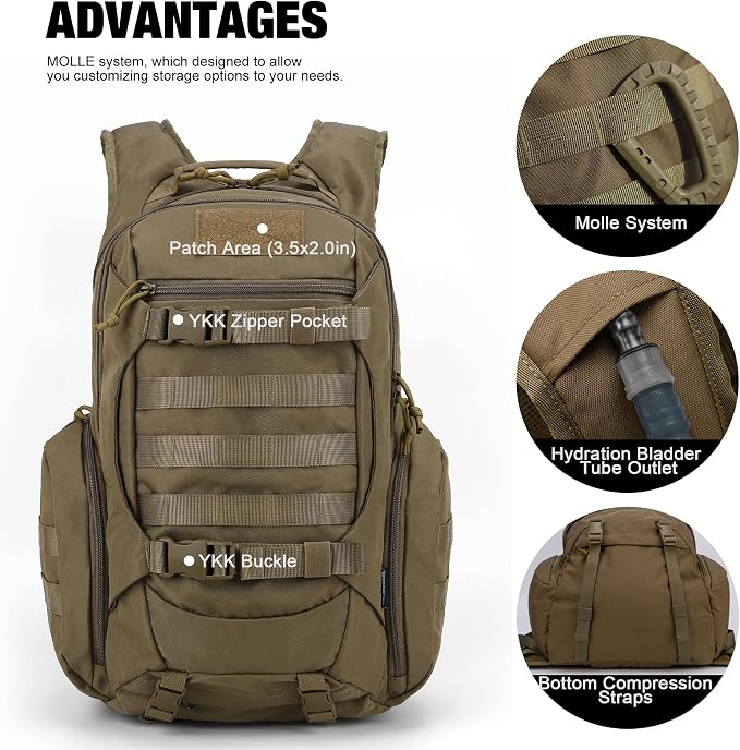 Mardingtop Tactical Molle Backpack - Image 3