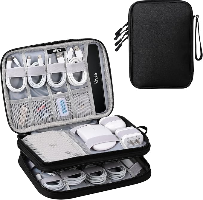 DDgro Travel Electronics Organizer Pouch Bag by DDgro