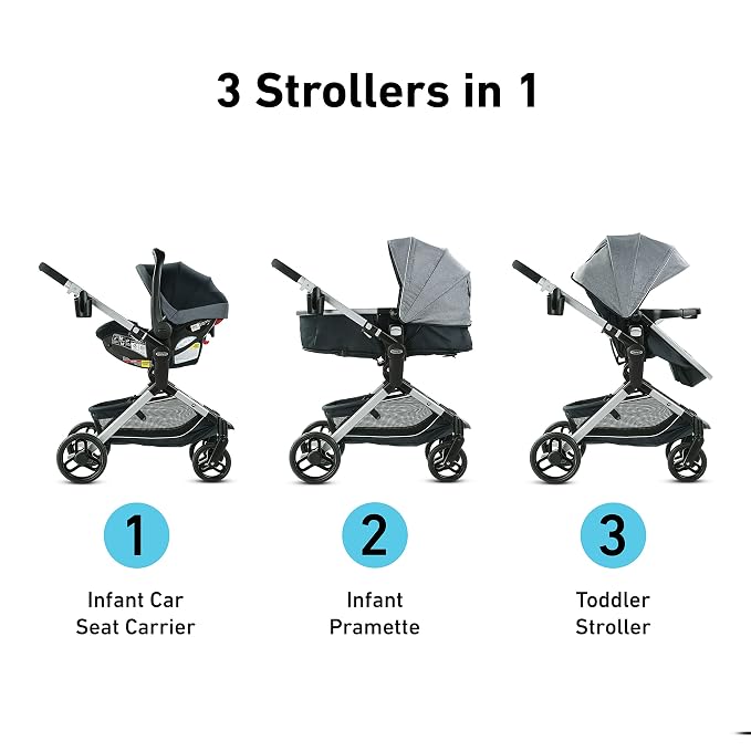 Graco® Modes™ Nest DLX 3-in-1 Travel System - Image 3