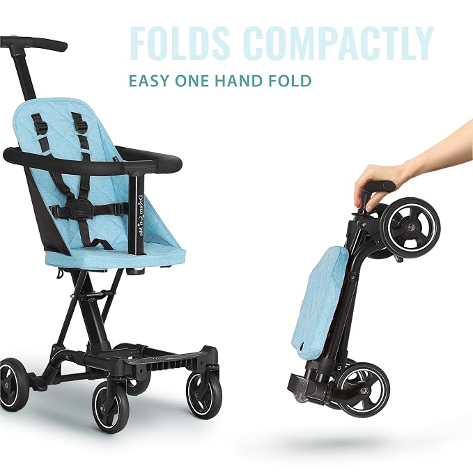 Dream On Me Lightweight and Compact Coast Rider Stroller - Image 6