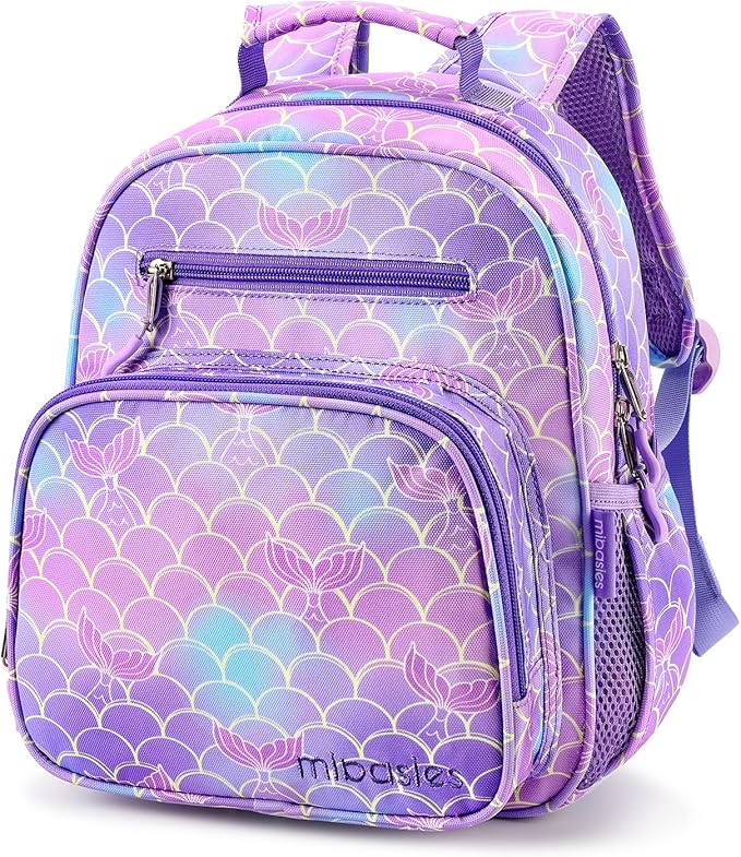 mibasies Toddler Backpack for Girls 2-4: Cute Kids Backpacks for Girls by mibasies