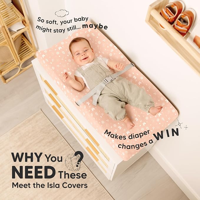2-Pack Baby Changing Pad Covers - Image 2