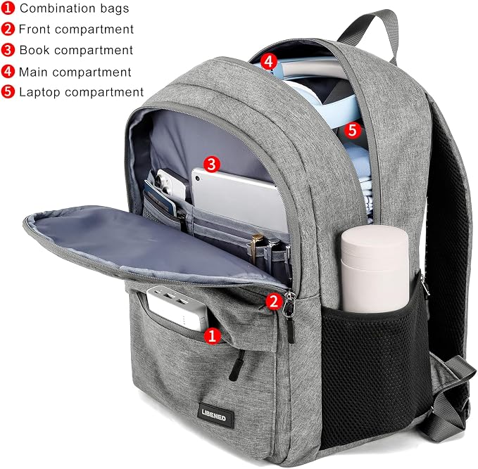 Backpack for School, Teen Backpack, Computer Bag - Image 2
