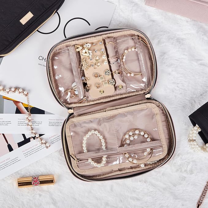 NISHEL Travel Jewelry Case, Holiday Organizer - Image 7
