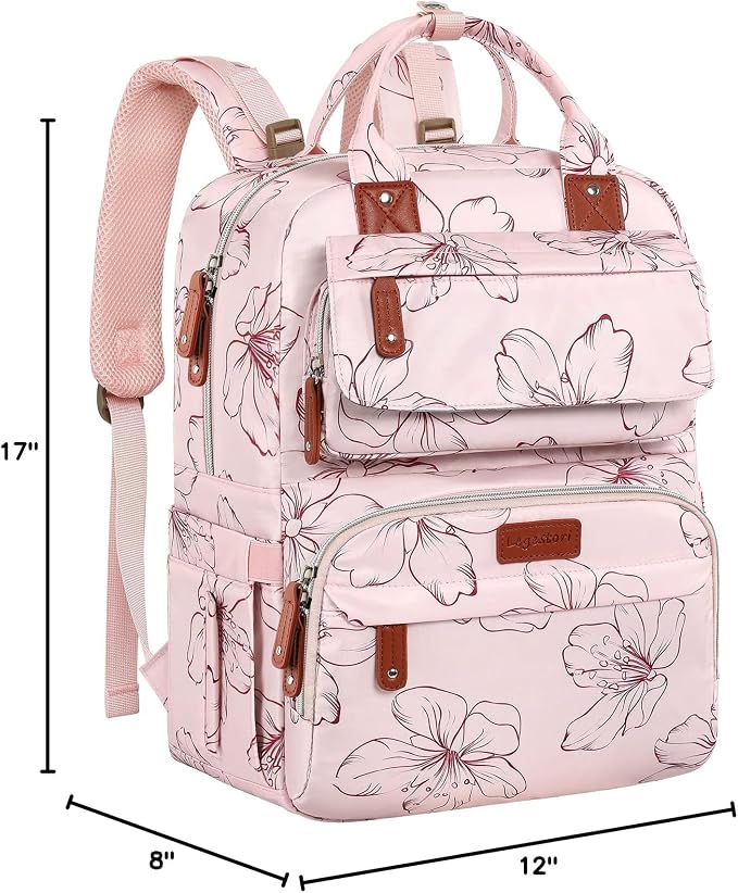 Diaper Bag Backpack, Baby Girl Diaper Bag - Image 9