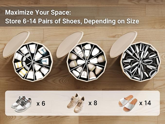 Vailando Shoe Organizer for Closet - Image 3