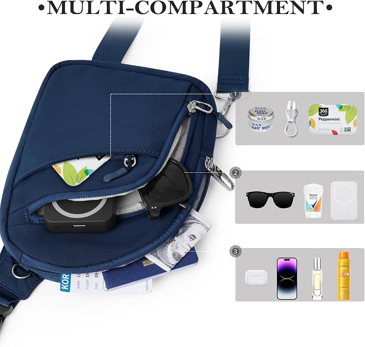 TOPEAST Anti Theft Crossbody Bag - Image 6