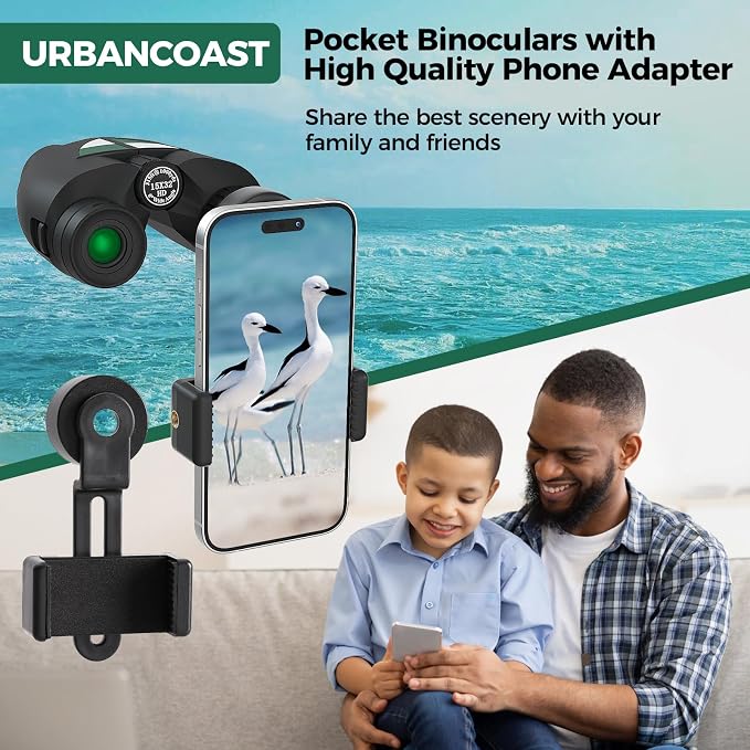 15x32 Compact Binoculars for Adults and Kids, High Power Lightweight Small - Image 4