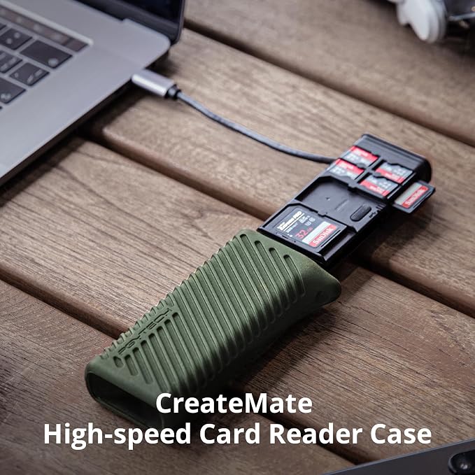 PGYTECH CreateMate High-Speed SD Card Reader USB 3.1 Type-C SD/TF Card Carrying - Image 2