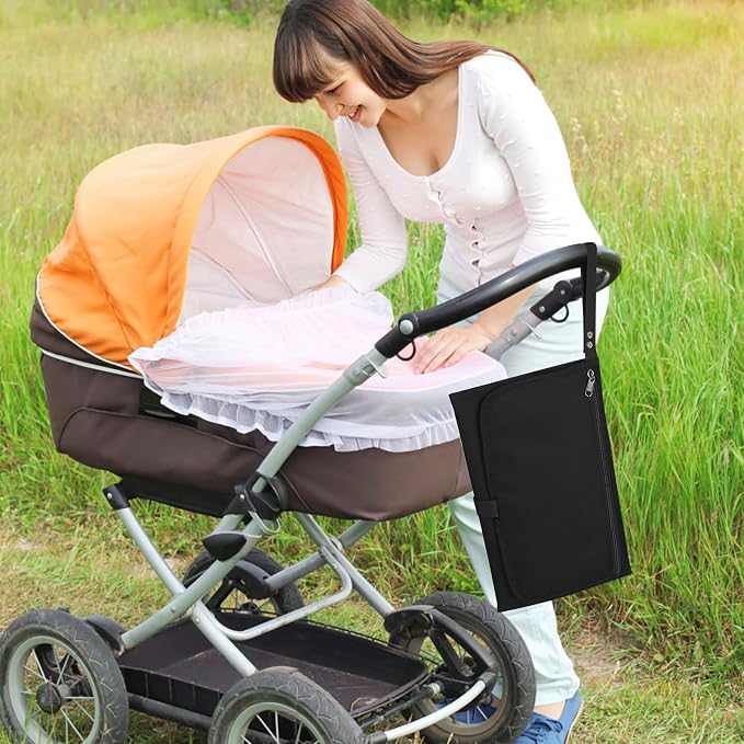 Accmor Portable Diaper Changing Pad, Waterproof Baby Changing Mat, Baby Diaper - Image 7