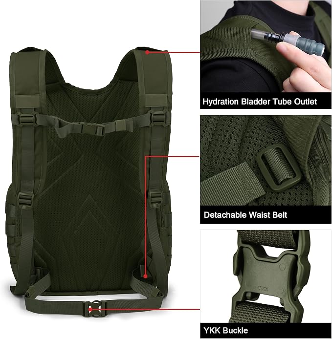 Mardingtop 25L Tactical Backpacks Molle Hiking daypacks - Image 3