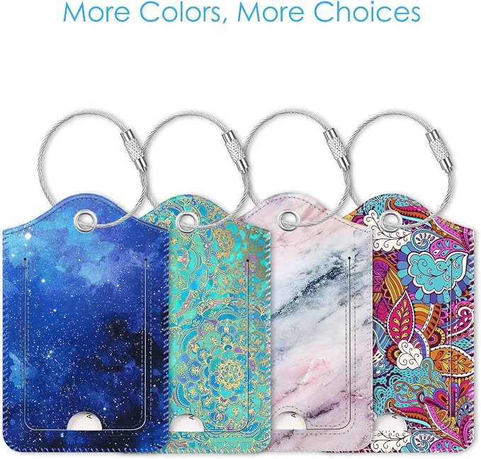 Fintie Luggage Tags, Privacy Cover ID Label - Image 6