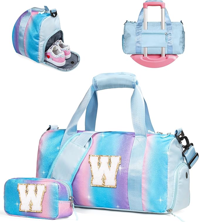 Christmas Gifts for Girls-Girl Gym Bag by Vogewood