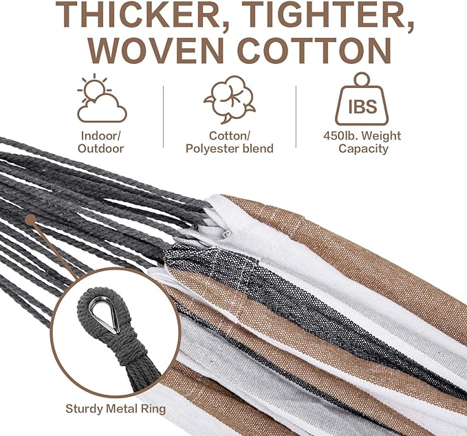 PNAEUT Double Hammocks with Stand - Image 4