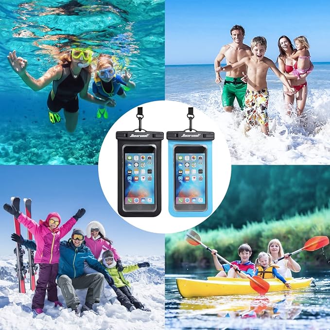 Hiearcool Universal Waterproof Case, Waterproof Phone Pouch Compatible - Image 7