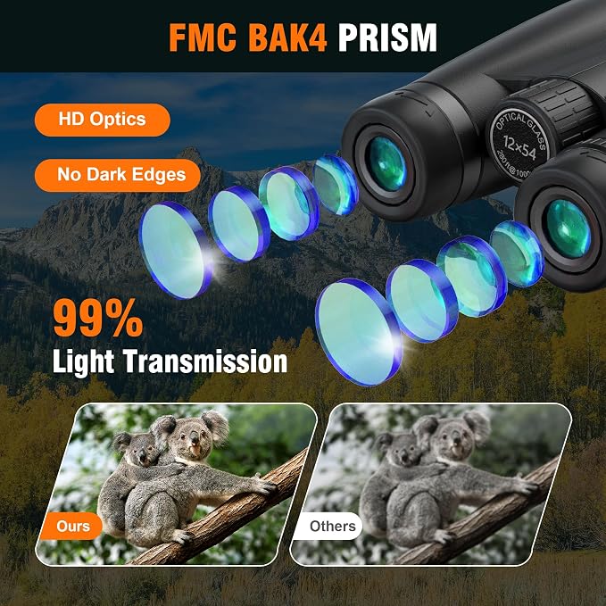 12x54 HD Binoculars for Adults High Powered - Image 3