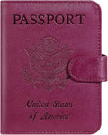 Passport Holder Cover Wallet RFID Blocking Leather Card Case Travel Accessories by PASCACOO