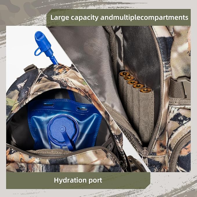 hunting backpack for men Waterproof Camo Pack Hunting gifts for men gear - Image 6