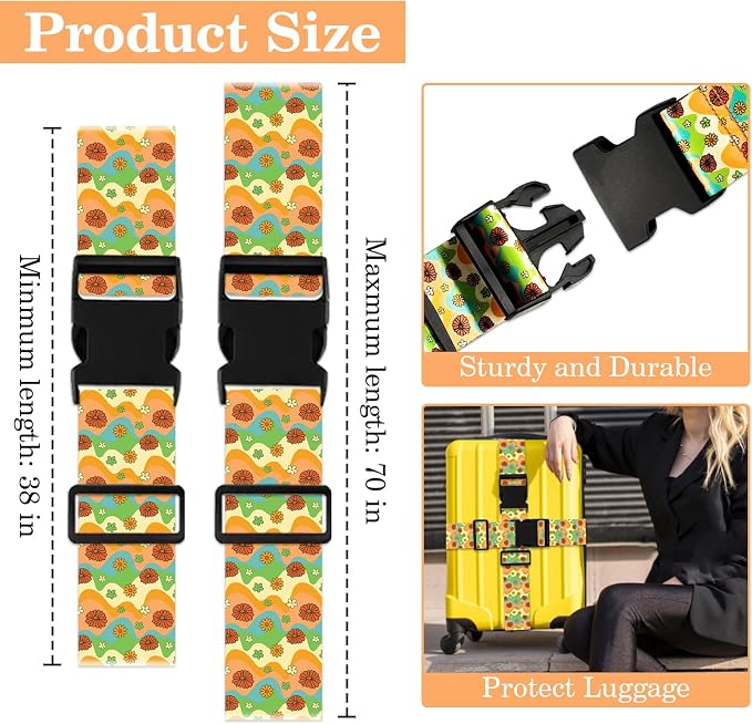 Luggage Straps for Suitcases TSA Approved, Luggage Identifiers for Suitcase - Image 2