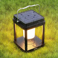 Solar Lantern Outdoor Table Lamp, Touch Control Outdoor Cordless Lantern by JOHUNT