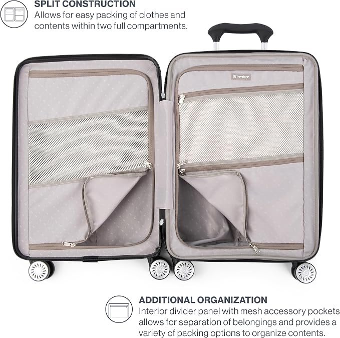 Travelpro Pathways 3 Hardside Expandable Luggage, 8 Spinner Wheels, Lightweight - Image 6