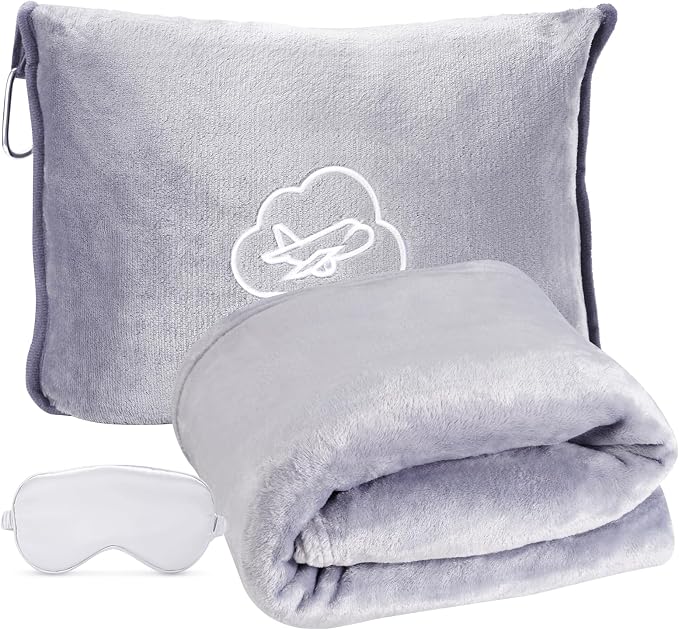 Travel Blanket, Ultra-Soft, Warm & Lightweight Travel Blanket Airplane by Unknown