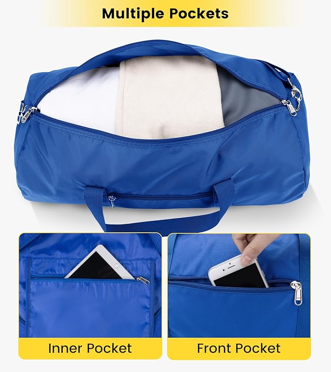 Vorspack Duffel Bag 20-24-28 Inches Foldable Gym Bag - Image 3