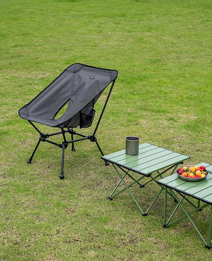 iClimb Ultralight Compact Camping Folding Beach Chair - Image 5