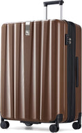 Hanke 29 Inch Expandable Checked Luggage Lightweight PC Hard Shell Luggage by Hanke