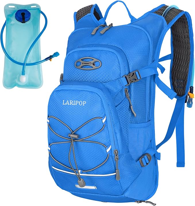 LARIPOP Hydration Backpack, 18L Hiking Backpack by LARIPOP
